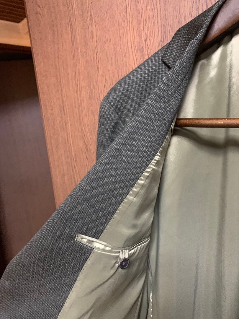 AB5ジャケット新品未使用！イタリアREDA高級服地ジャケット！オリーブ！極小訳