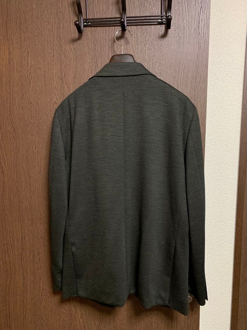 AB5ジャケット新品未使用！イタリアREDA高級服地ジャケット！オリーブ！極小訳