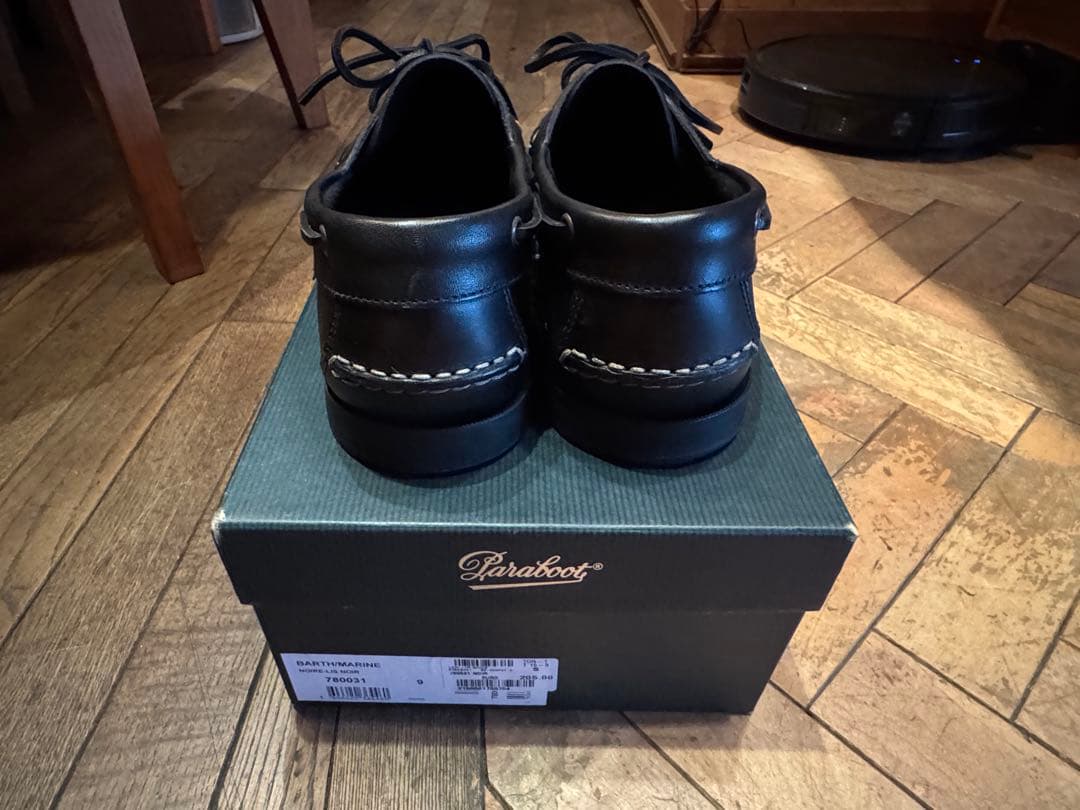 Paraboot BARTH / NOIR パラブーツ バース UK9