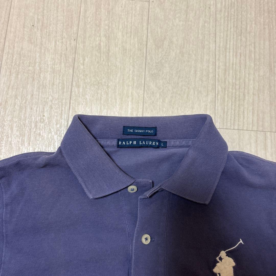 Polo Ralph Lauren ビッグポニー ポロシャツ ネイビー 小さめ