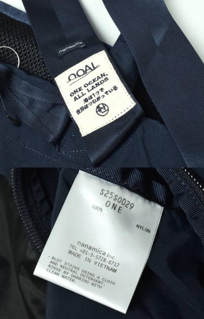 未使用 ナナミカ Surf Camp Duffel ダッフルバッグ ネイビー