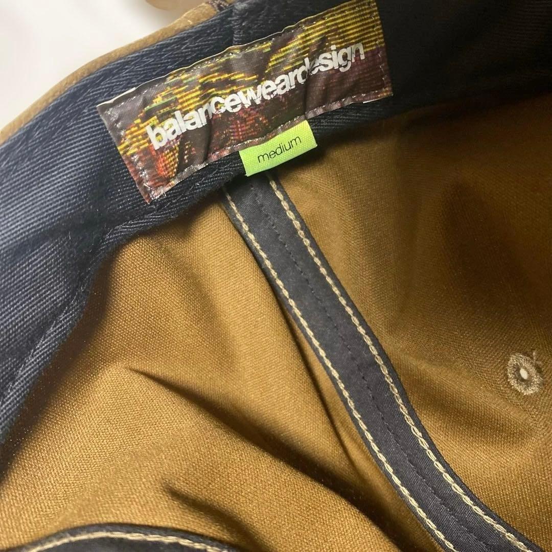 balanceweardesignスエード調キャップ2個バランスウェアデザイン