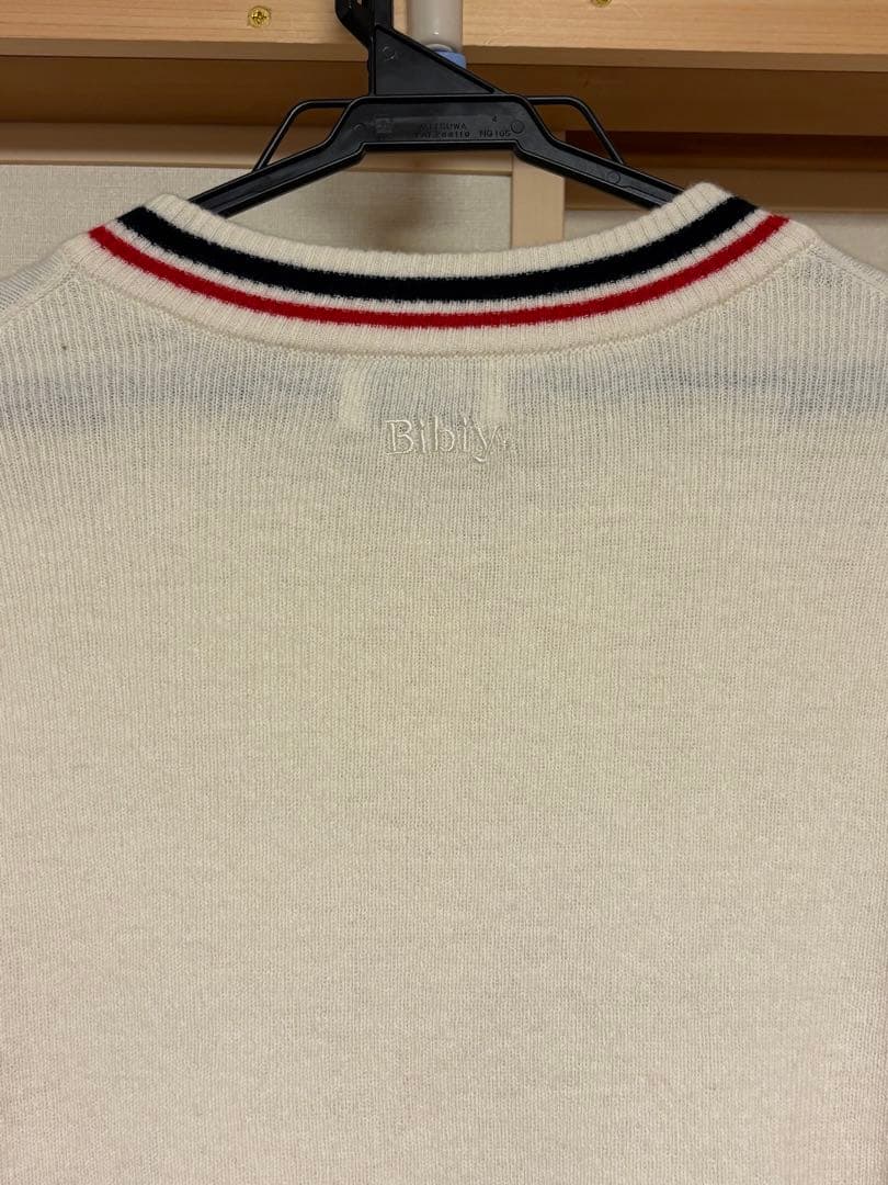 【タグあり】Bibiy B. BOAT CLUB CARDIGAN White