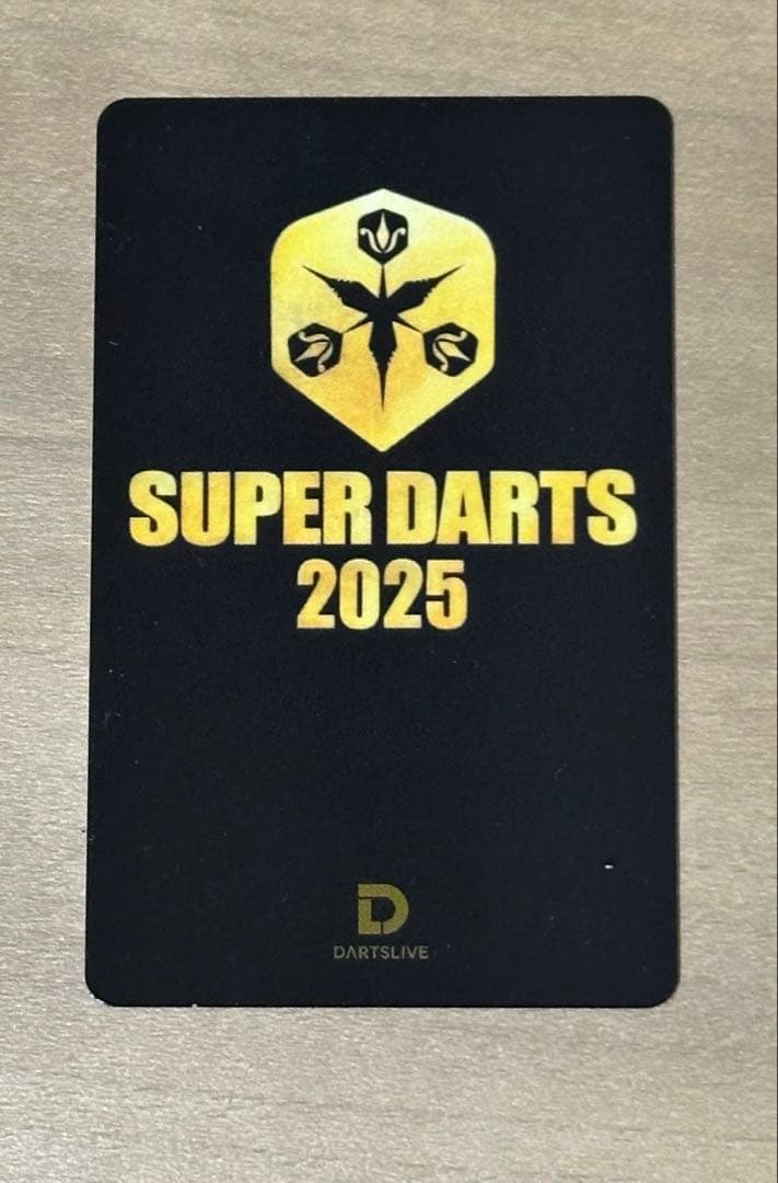 SUPERDARTS2025 ライブカード
