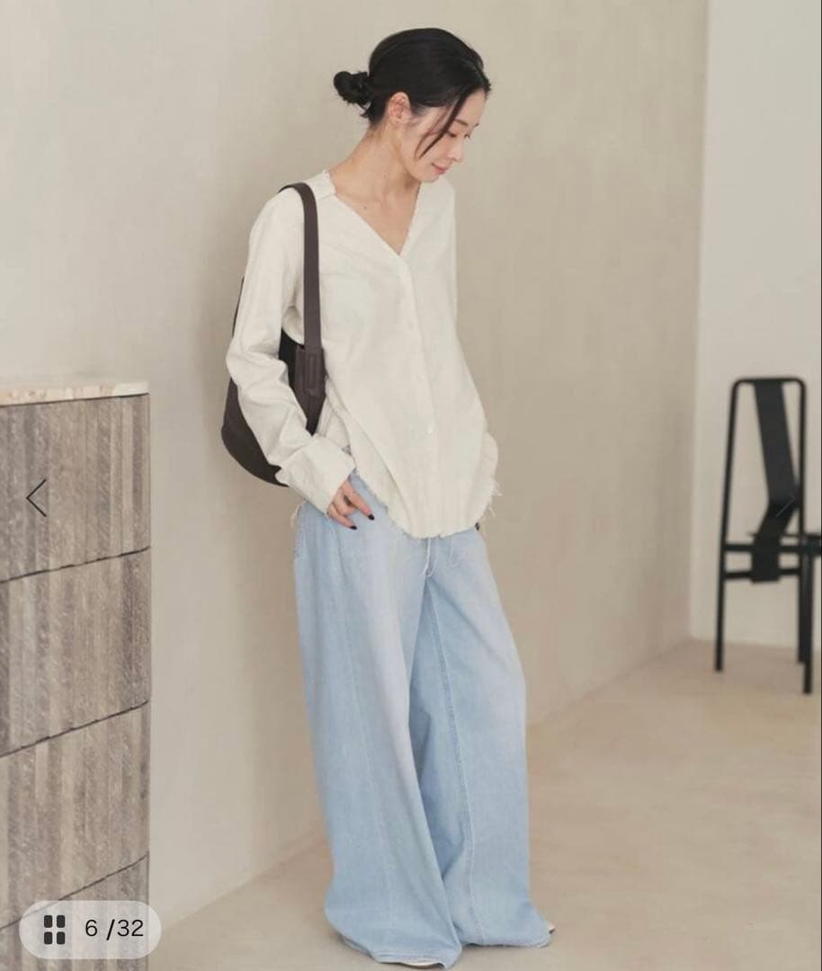 plage Healthy denim 別注 WIDE デニムパンツ 23