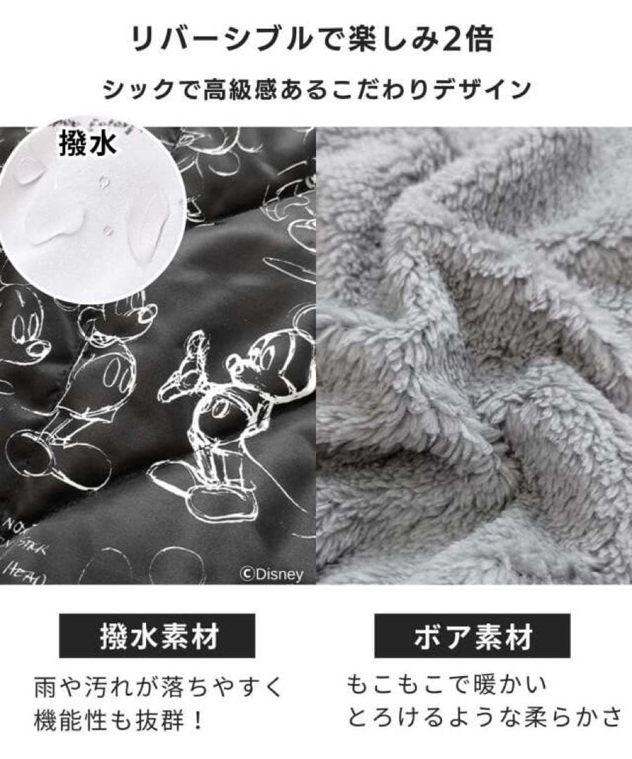 抱っこ紐ベビーカー 「ディズニーコレクション」 3WAY防寒ケープ 限定デザイン