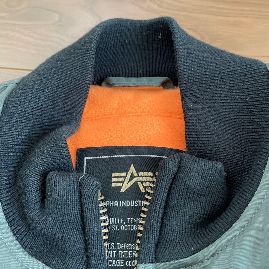 ALPHA INDUSTRIES MA-1 フライトジャケット メンズ