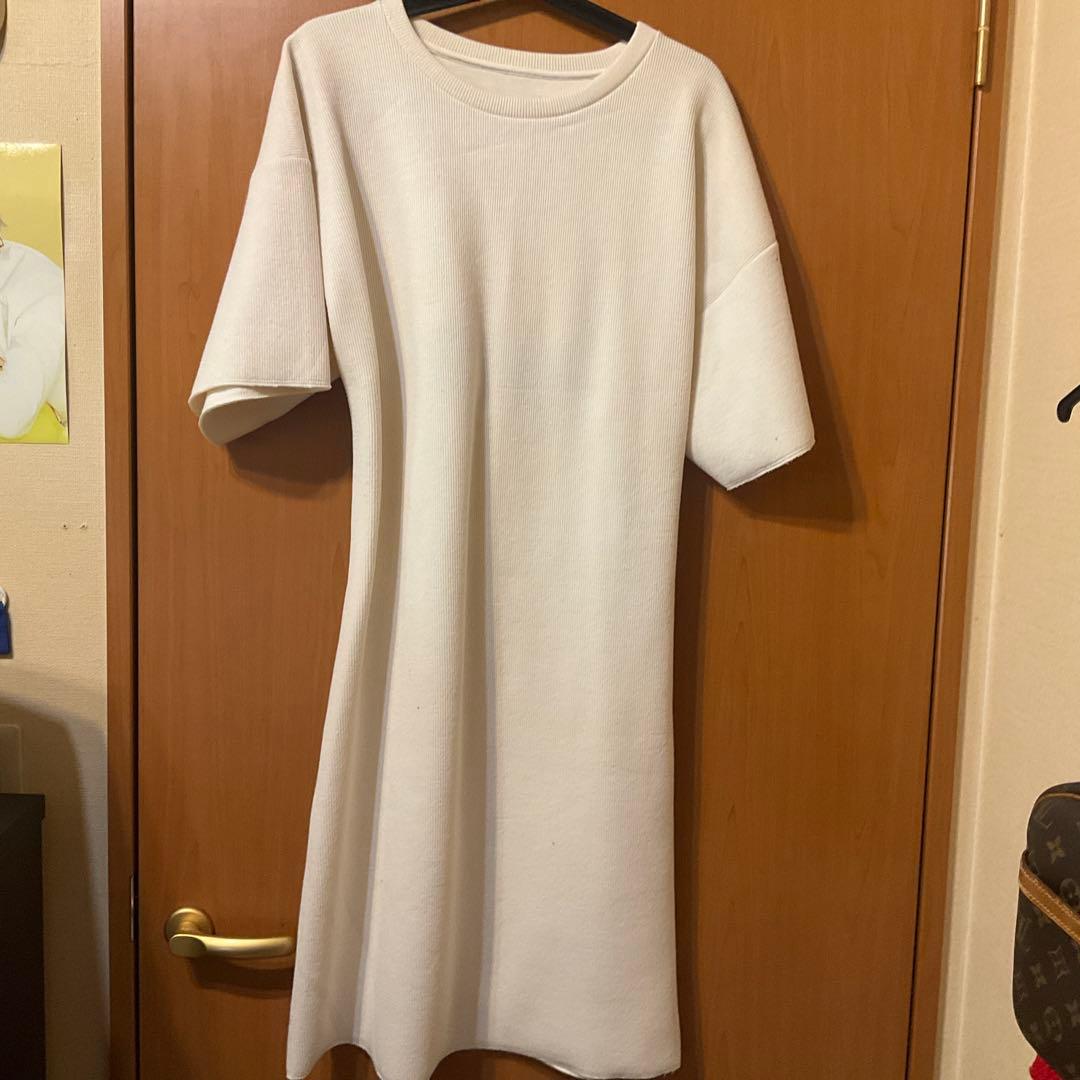 MM6 オープンバック ウレタンフォーム ワンピース ITALY