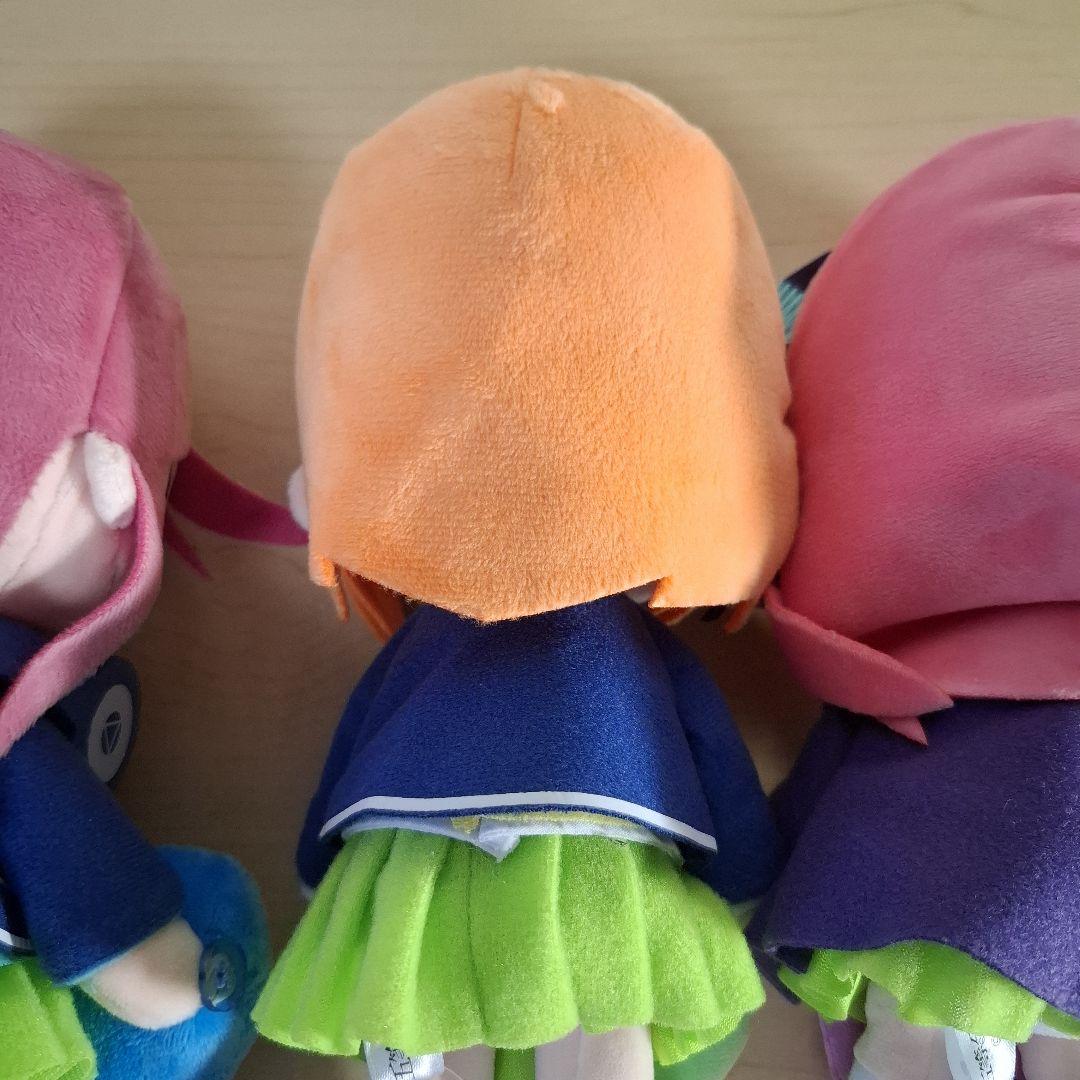 五等分の花嫁　はぐっと　!　ぬいぐるみ　カーテン　タッセル　セット