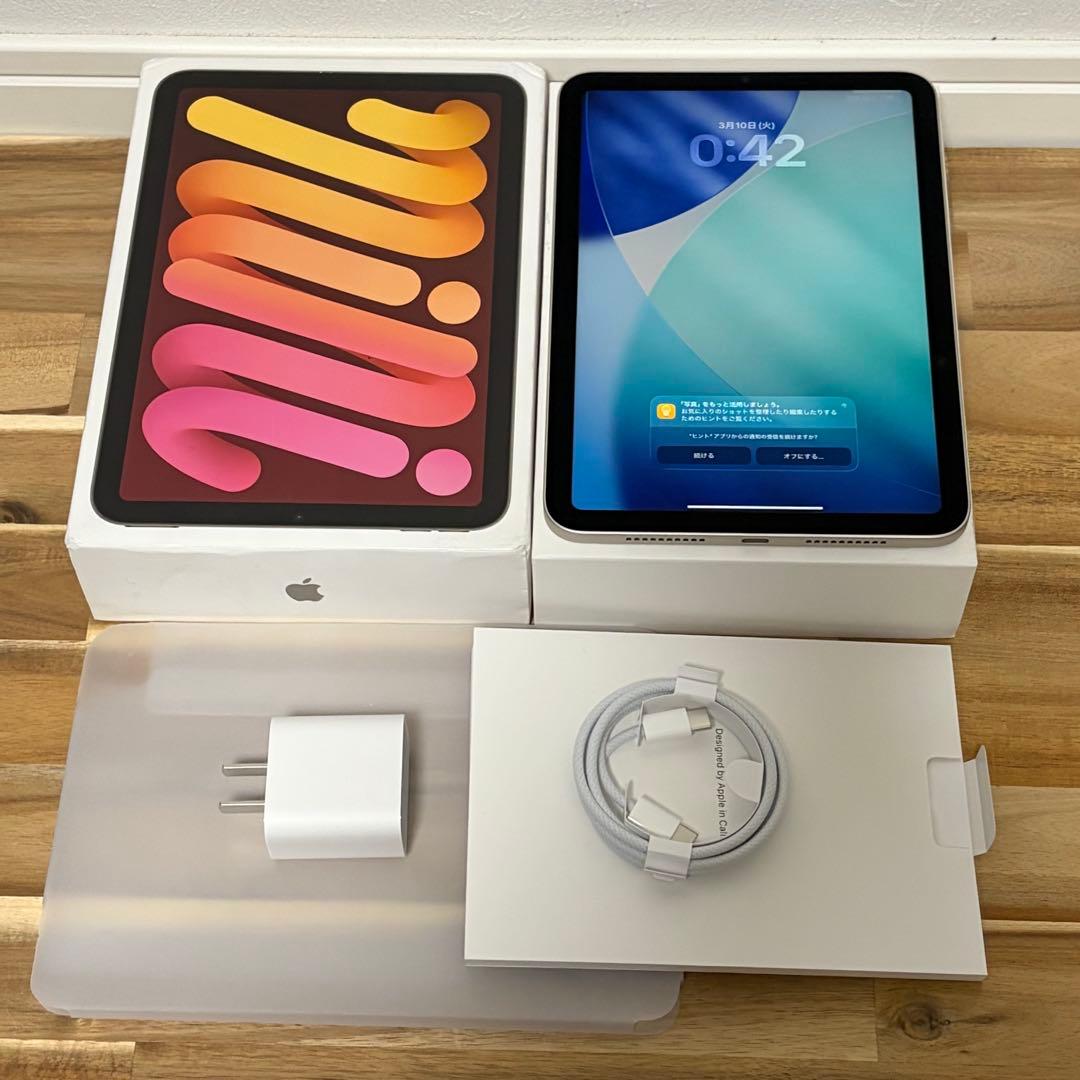 Apple iPad mini 第7世代 A17PRO A2993 BT100％
