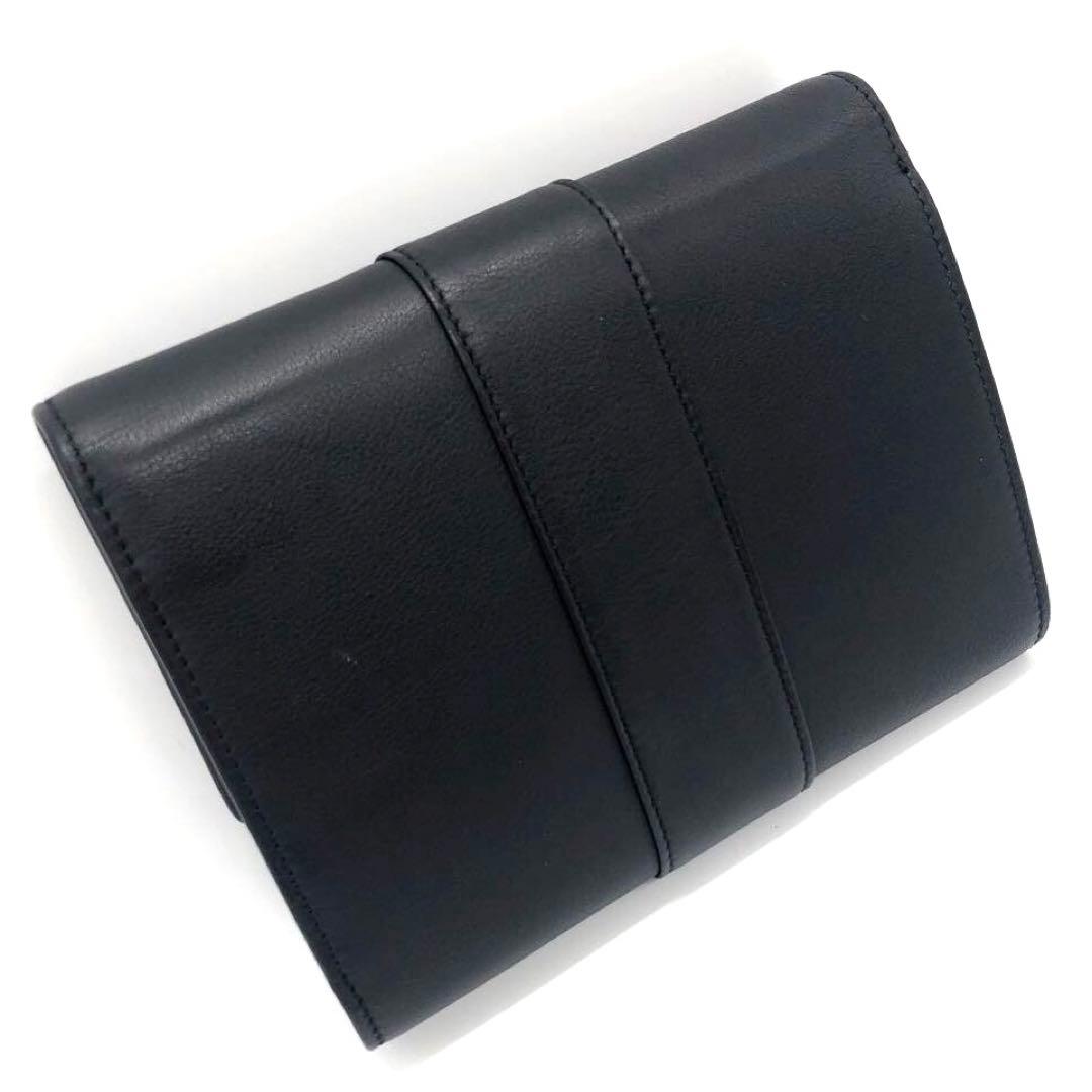 未使用✨カルティエ レザー　トリニティ 三つ折り財布 ブラック