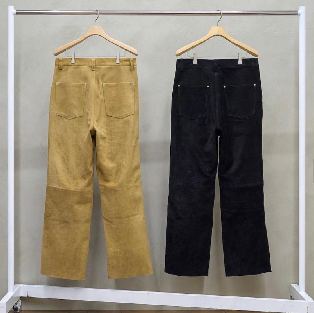 パンツ UNUSED UW1174 Leather pants