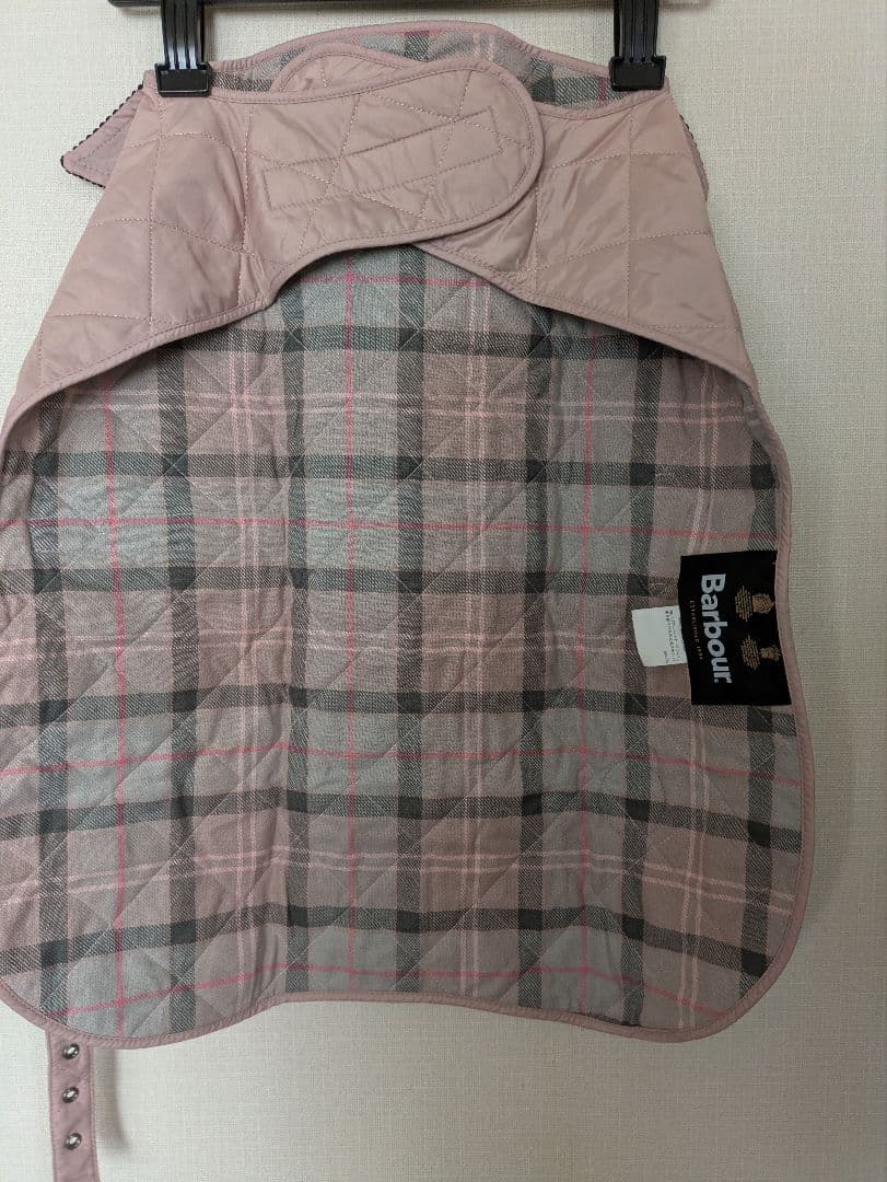 バブアー　犬服　キルトドッグコート　L