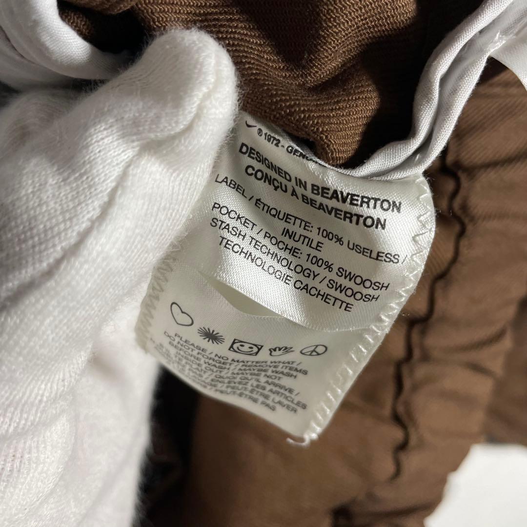 【希少•2XL】NIKE SB fullzip work jacket 茶 刺繍