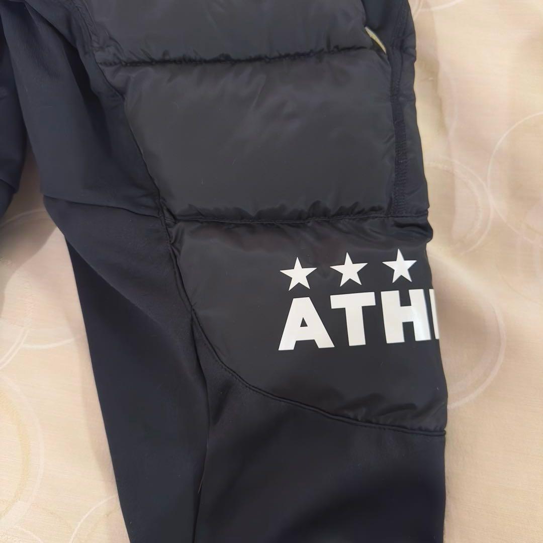 美品 ATHLETA アスレタ 中綿 ウォームパンツ サッカー フットサル
