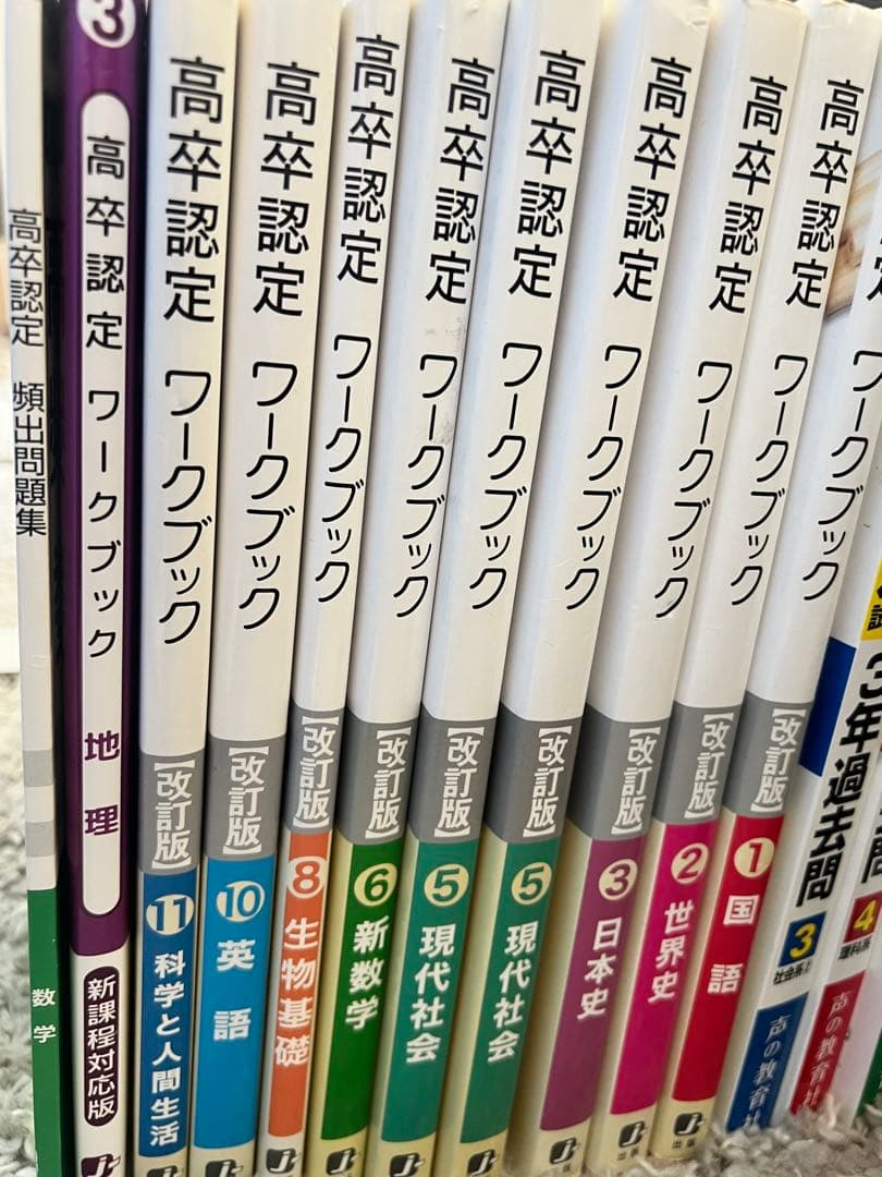 高卒認定 ワークブック 2023年度版　過去問
