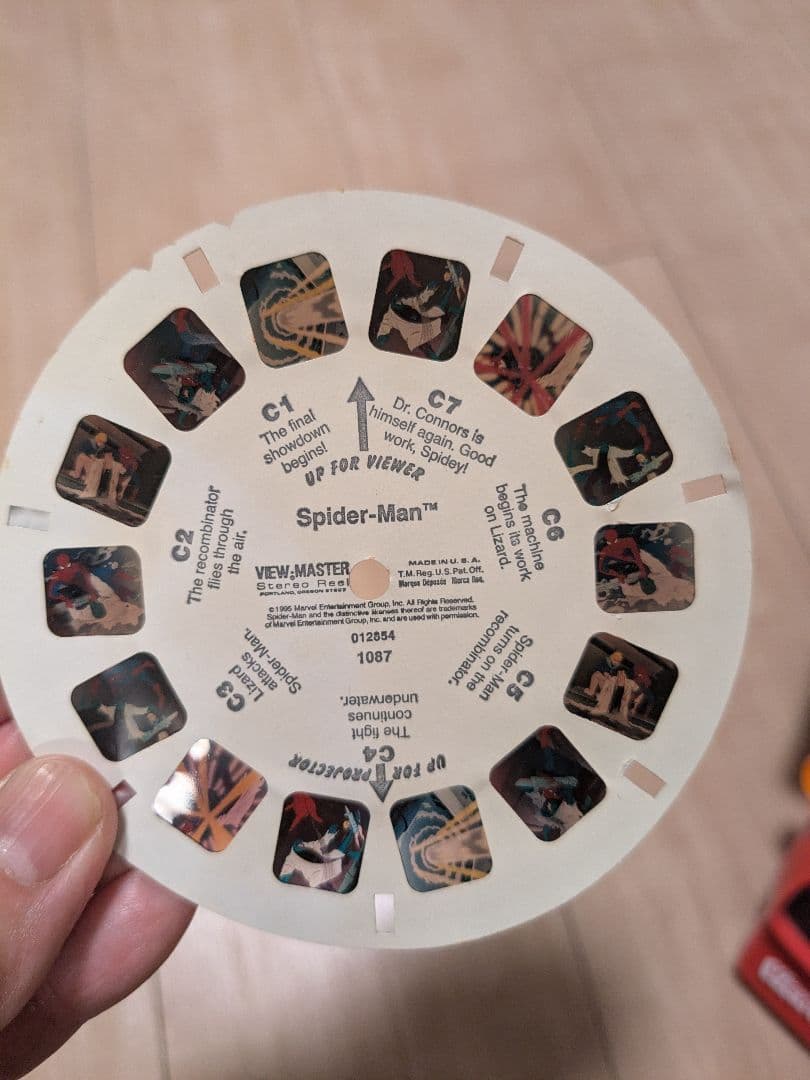 Tyco View-Master 　ビューマスター　スパイダーマン