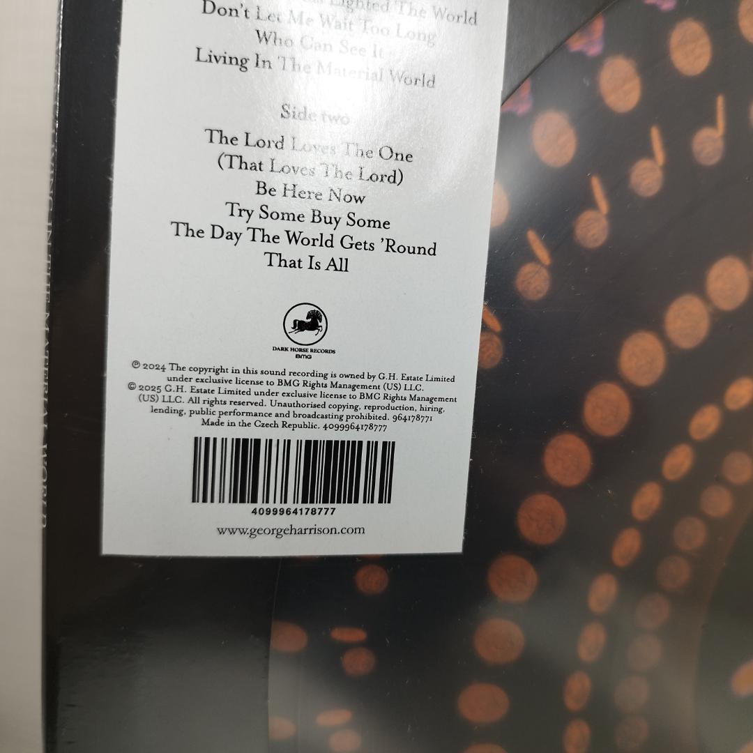 ジョージ・ハリスン レコード 海外限定 Living In The M I379