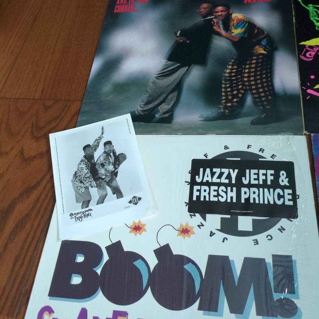 DJ Jazzy Jeff & Fresh Princeレコード4枚セットアー写