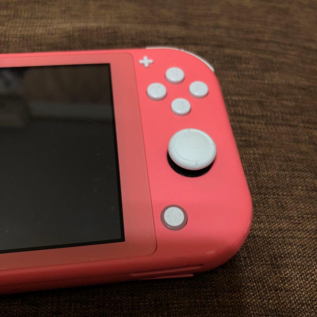 ニンテンドースイッチlite コーラルピンク ジャンク品