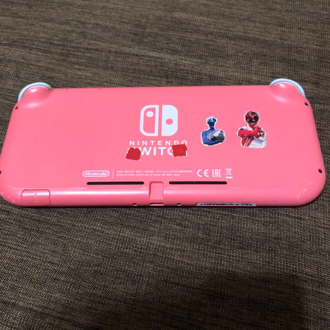 ニンテンドースイッチlite コーラルピンク ジャンク品