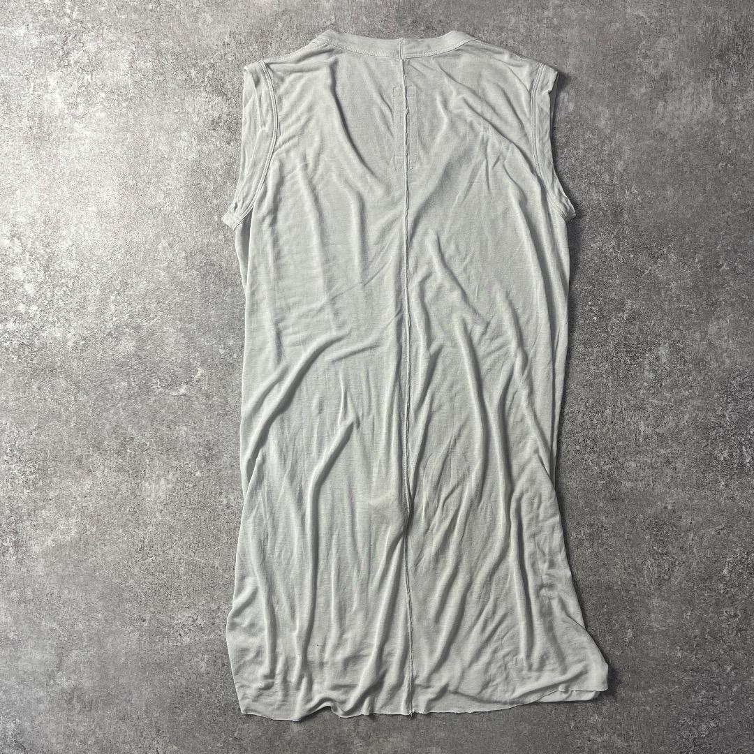 Rick Owens ノースリーブカットソー　レーヨンシルク　40 メンズS〜M