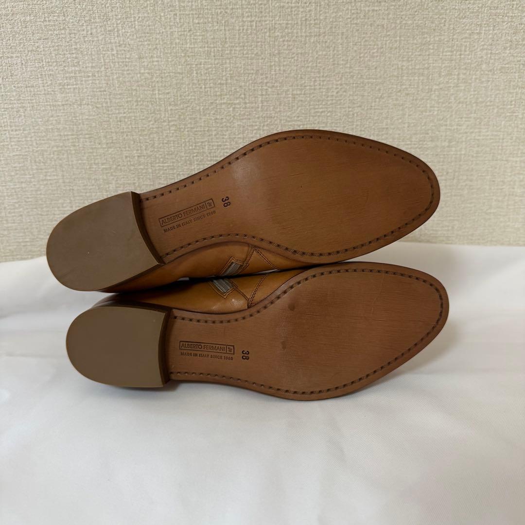 【新品・未使用】O FERMANI ショート ブーツ サイズ38