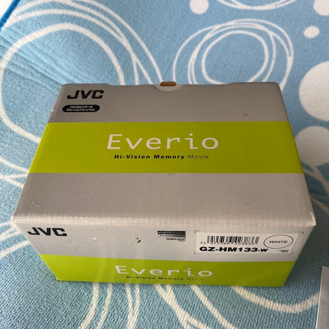 【動作確認ＯＫ】JVC Everio GZ-HM133-W