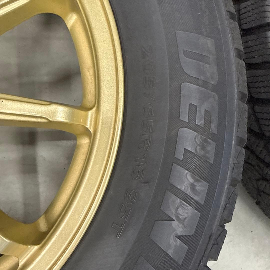 ①アルミホイール　16インチ　6.５ｊ　オフセット３８？　2本セット