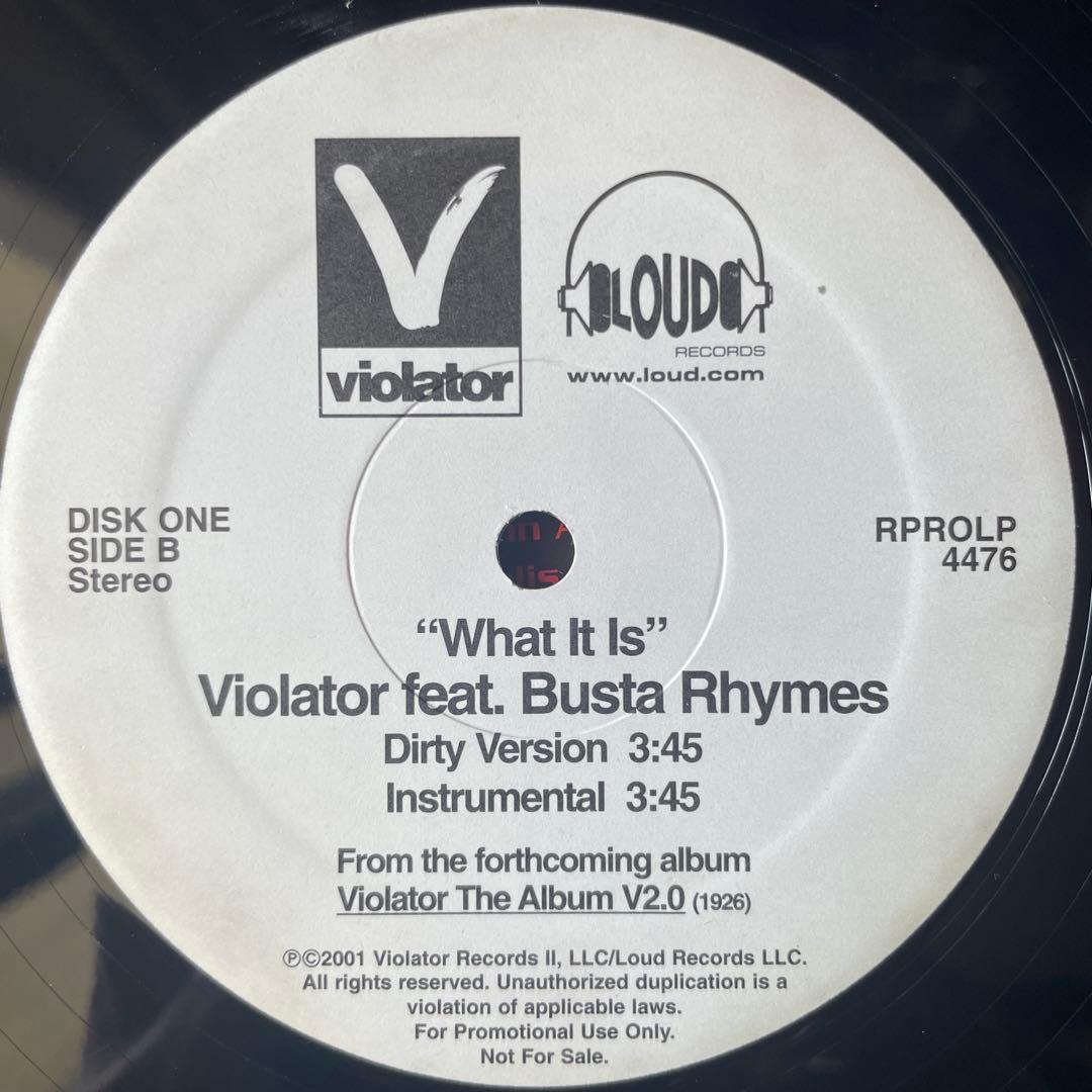 V2.0 12インチレコード LL Cool J Busta Rhymes