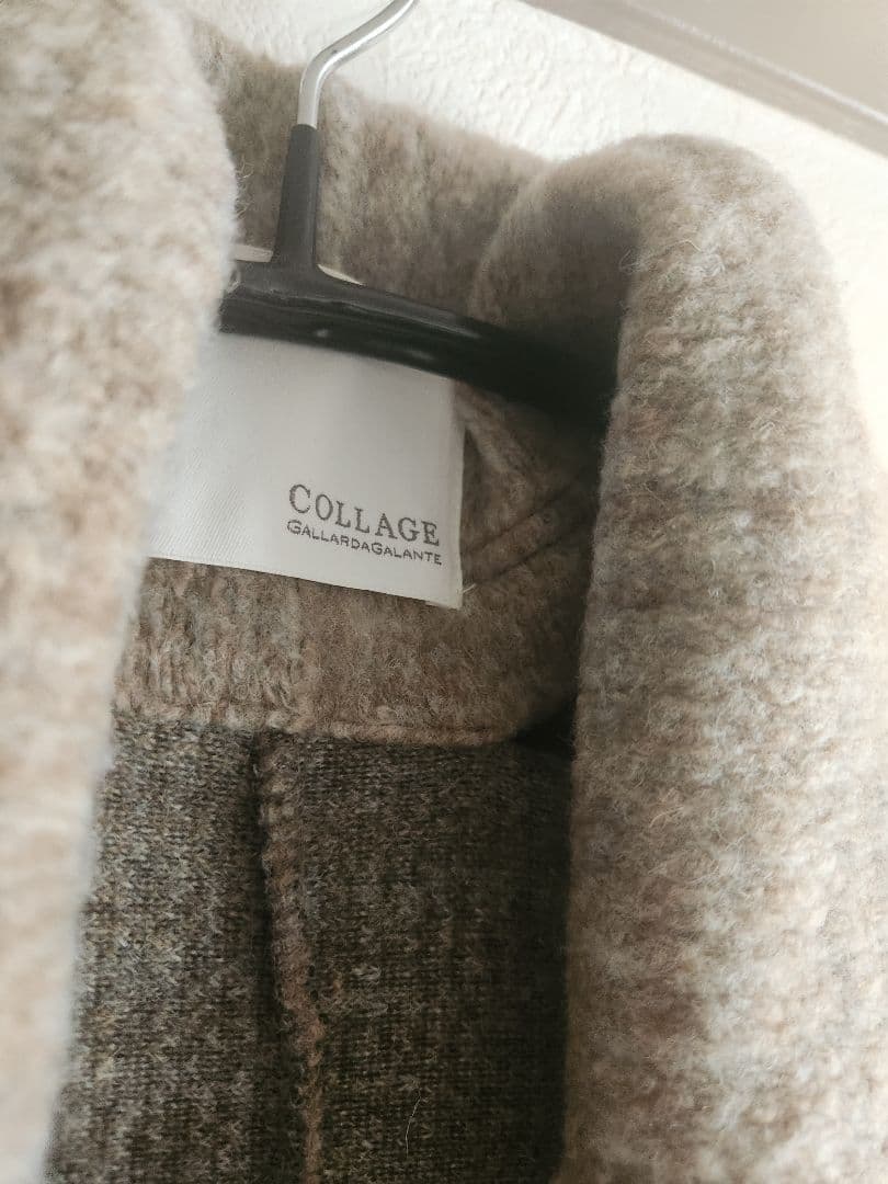 専用　COLLAGE GALLARDAGALANTE/エアリーチェックコート