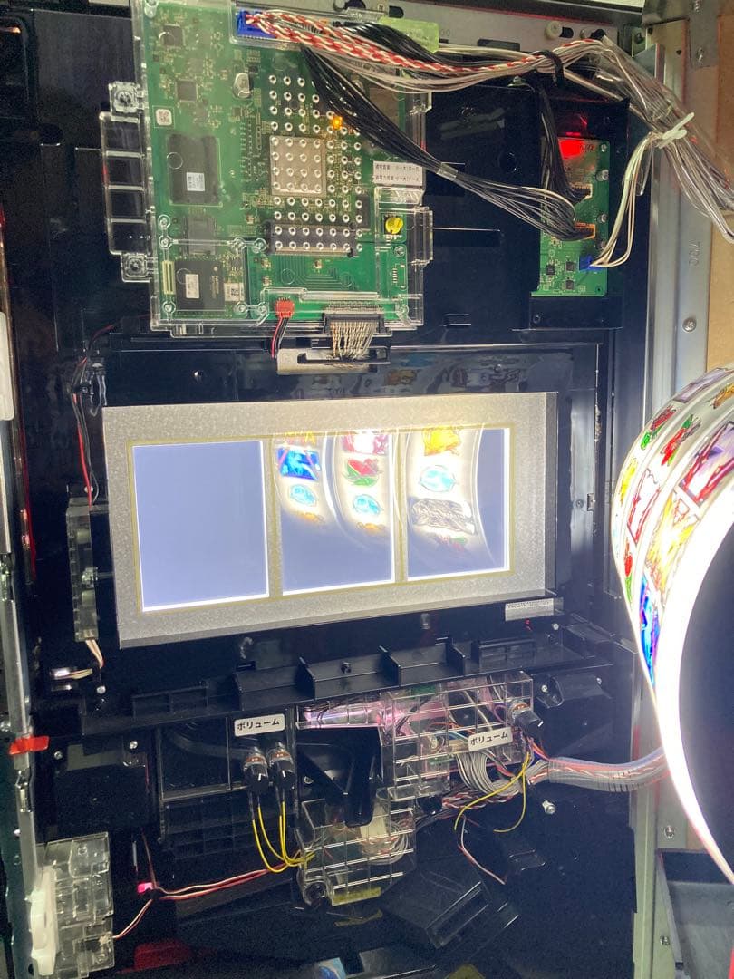 値下げしましたパチスロ実機エヴァンゲリオンAT777不要機ボリューム家庭電源
