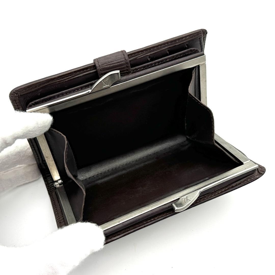 【美品】ルイヴィトン　エピ　ポルトフォイユ ヴィエノワ　ブラウン　折財布