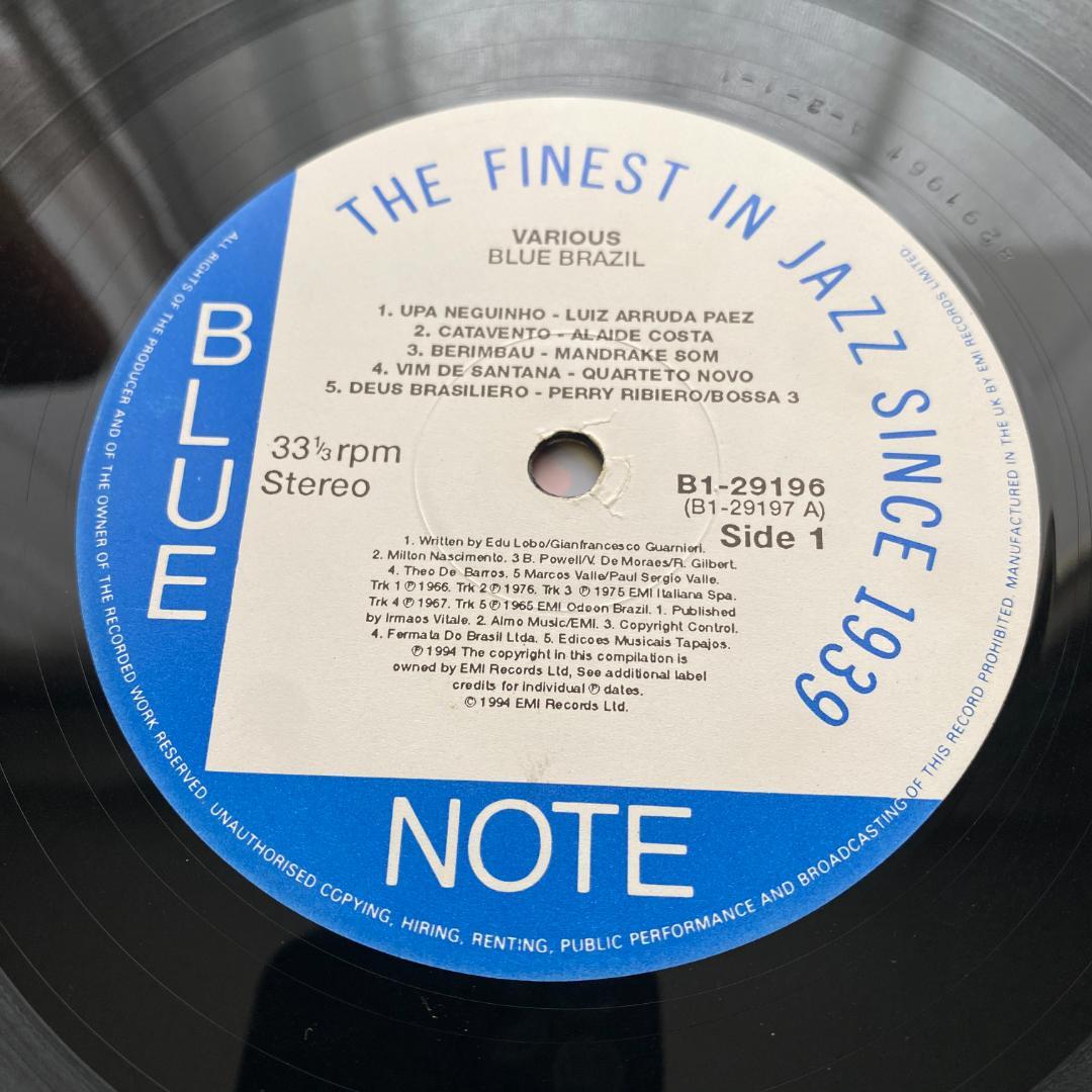 洋楽 2LP Blue Brazil Blue Note UK