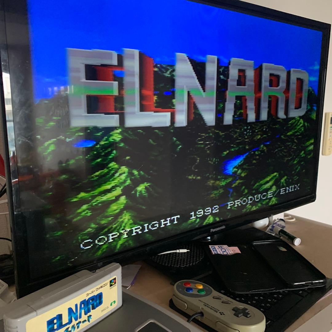 【起動確認済み】エルナード　スーパーファミコン