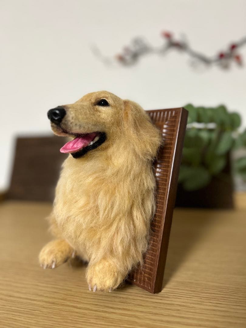 羊毛フェルト ゴールデンレトリバー