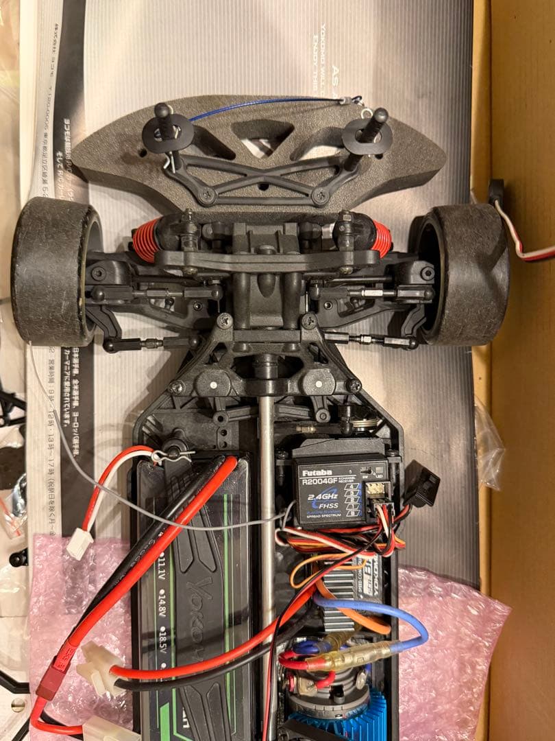 ヨコモ　ドリフトパッケージ　充電器プロボセット　シルビア　おまけ