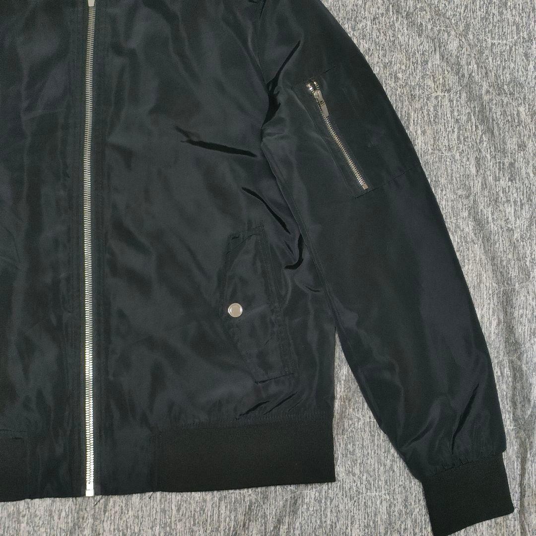 大きいサイズ ZARA MAN フライトジャケット MA-1 裏地キルティング