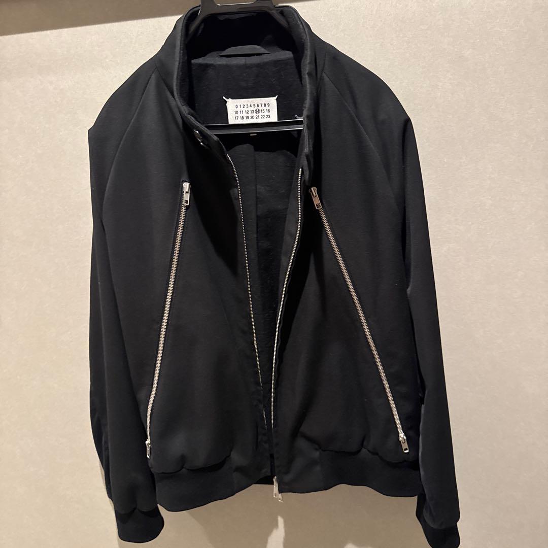 Maison Margiela ジャケット 八の字ジップ 48 黒