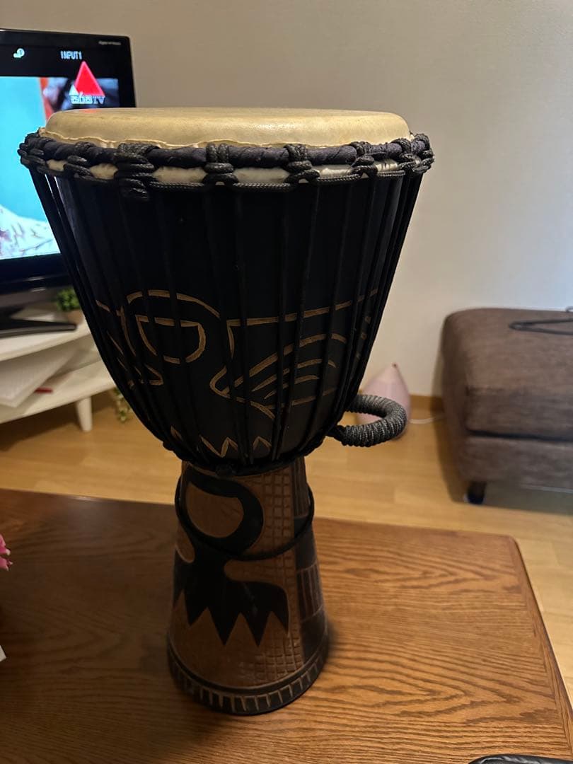 Meinl ボンゴ 黒とシルバー ハードケース付き