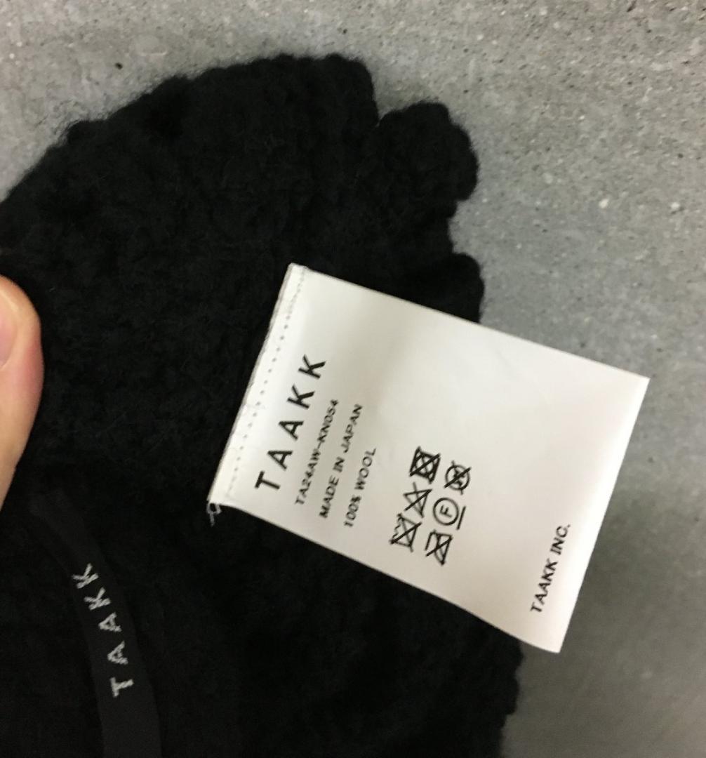 ターク TAAKK 24AW 極美品 ニット ベスト