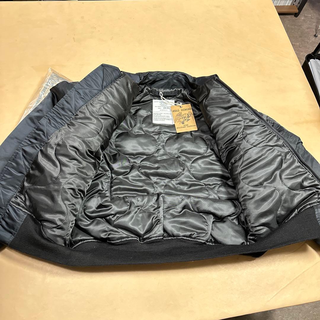 Sサイズ黒CWU45P初年度型復刻 MIL83388B フライトジャケット