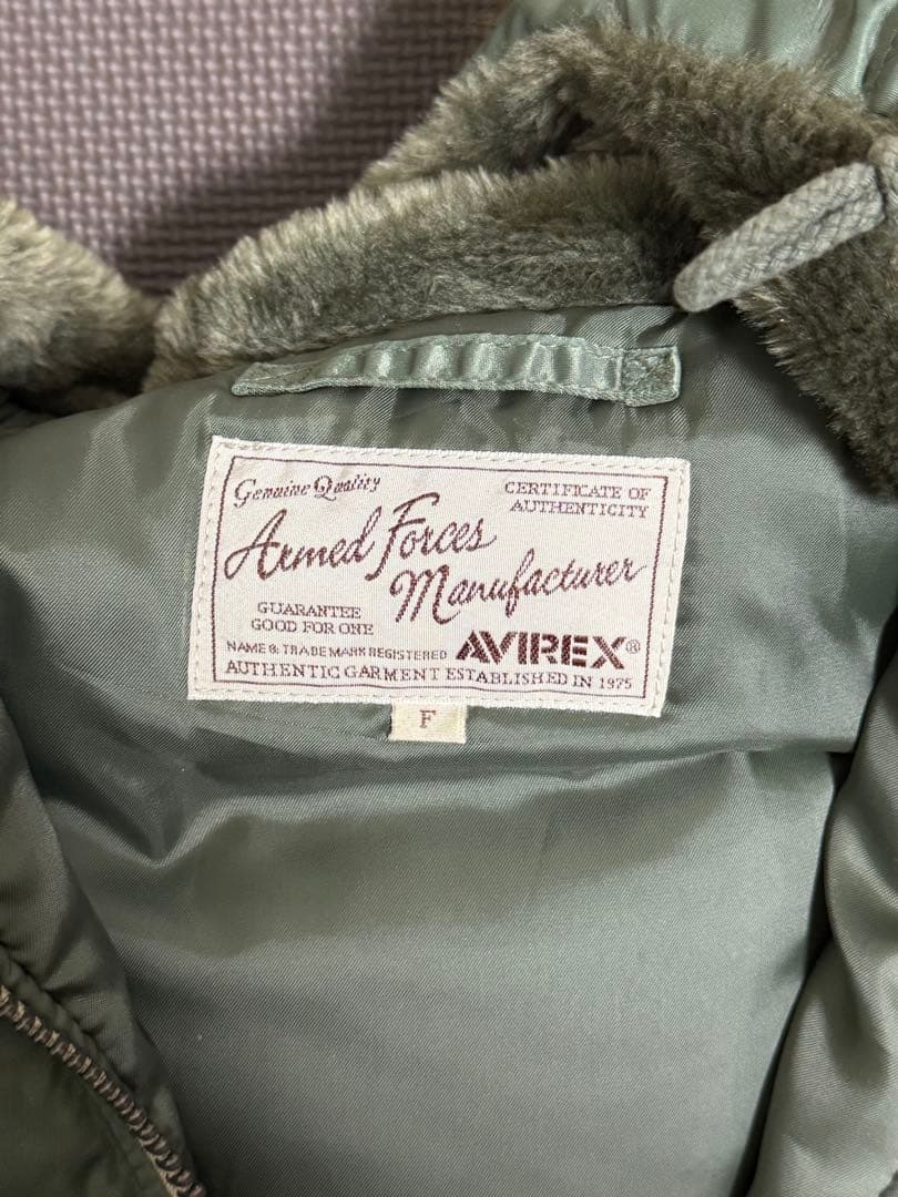 【AVIREX】N-2b フライトジャケット Fサイズ