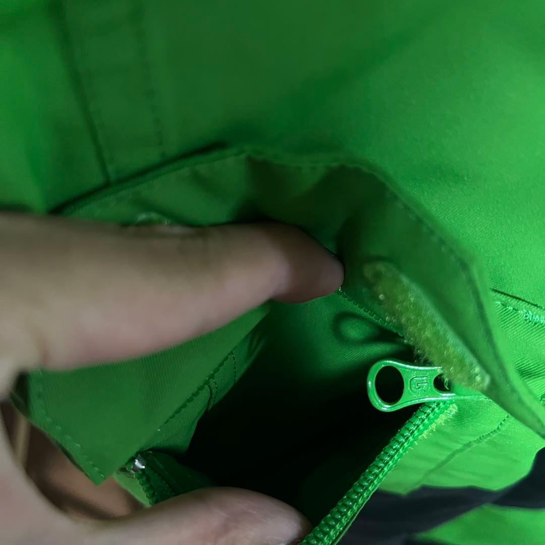 美品 BURTON バートン キッズ スノー ウェア ビブ グリーン 4T