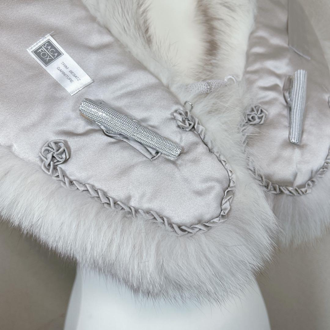 ✨極美品✨　サガフォックス　毛皮　ショール　マフラー　成人式　振袖　着物