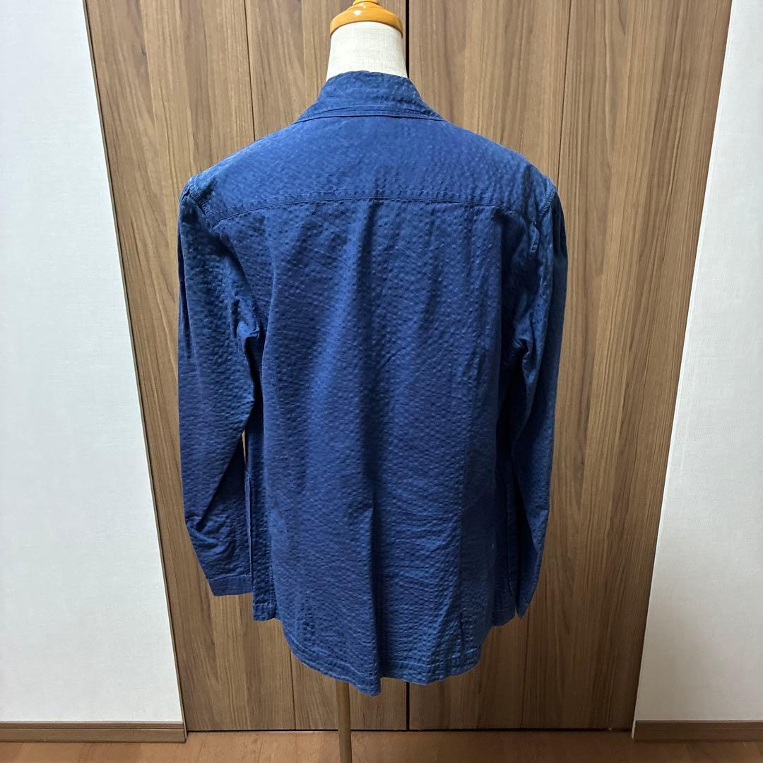 レア品　ラルディーニ　 LARDINIネイビー　シャツジャケット