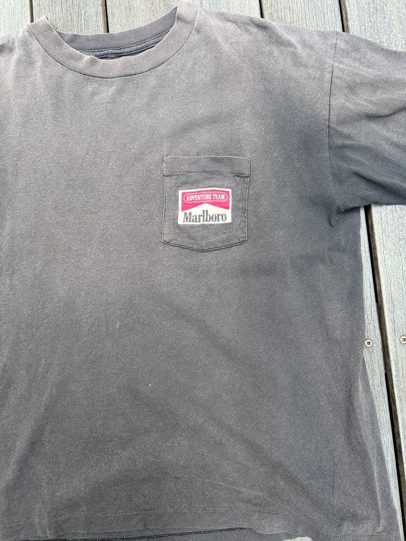 マルボロ スネークパス ビンテージ tシャツ フェード 90s