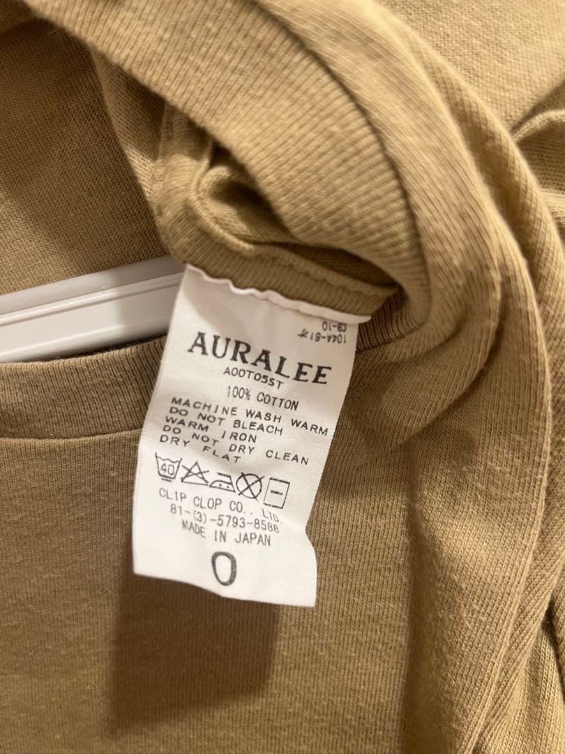 本日限定値下げAURALEE Tシャツ 3枚セット コットン100%