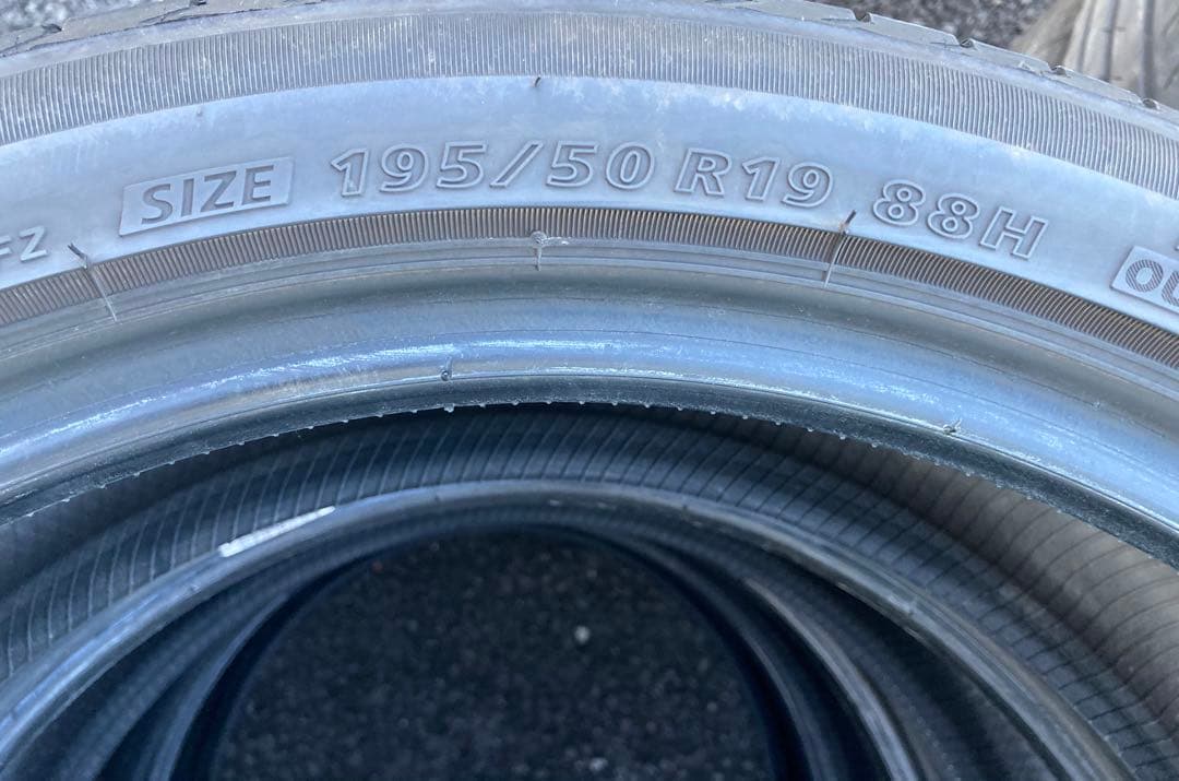 BRIDGESTONE 195/50R19 25年製 夏タイヤ 【南-47 ①】