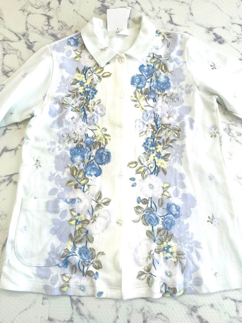未使用 Wacol ワコール スリーピングウェア パジャマ 花柄 M